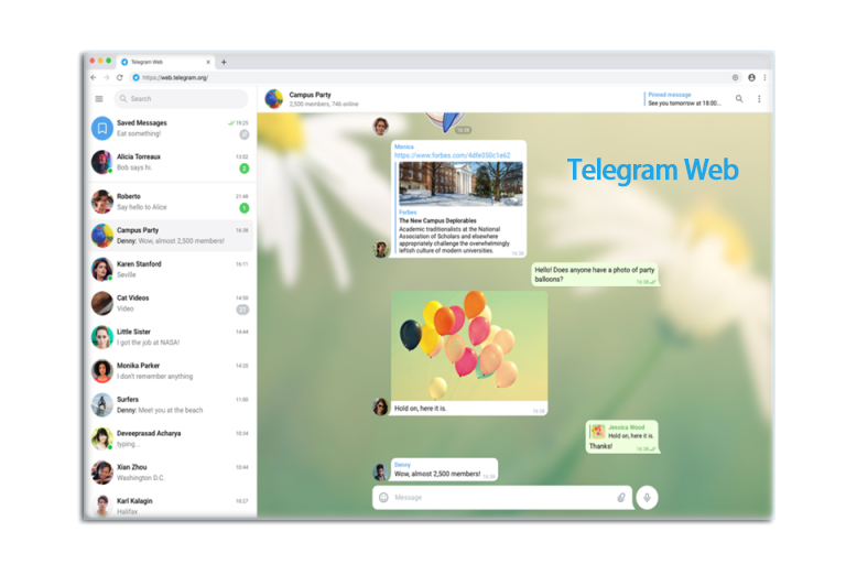 Telegram网页版